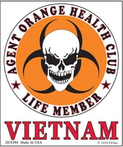 Veteran Agent Orange Window Sticker