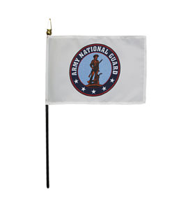 Army National Guard 4"x6" Flag, Army National Guard Flag, Army National Guard Flags