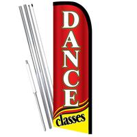 Dance Classes Feather Flag Kit