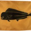 Dolphin-Mahi-Mahi Fish Flag 12" x 18"