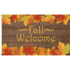 Fall Welcome 3'X5' Nylon Flag Printed on heavy duty nylon