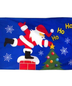 Our festive & colorful collection of Roof Top Santa 3'x5' screen-printed nylon flag speaks for itself