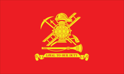 Fireman Loyal nylon flag 3 ft x 5 f