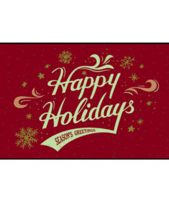 Our festive & colorful collection of Happy Holidays Season Greetings 3'x5' screen-printed nylon flag speaks for itself