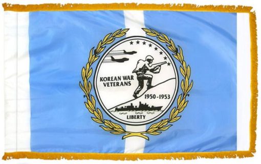 Korean War Veterans 3'x5' Fringe