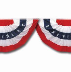 1-1/2 ft. x 3 ft. Patriotic 2 Pack Polycotton Mini-Fans