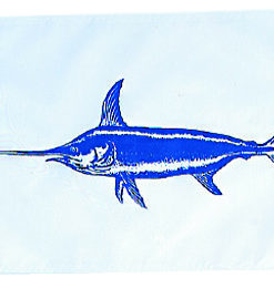 Swordfish Fish Flag 12" x 18"