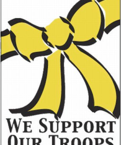 We Support Our Troops Banner