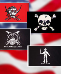 Jolly Roger /Skull 3x5' Flags