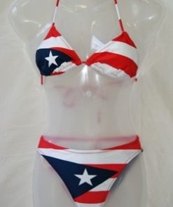 Puerto Rico Flag Bikini