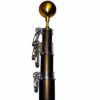 Flagpole Bronze Anodized Telescoping