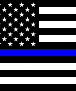 Thin Blueline 3x5' Poly-Flag