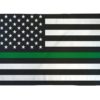 Thin Green Line USA 3x5' Flag