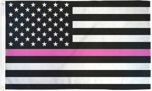 Thin Pink Line 3x5' USA Flag