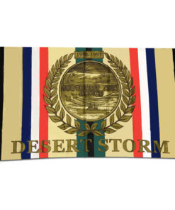 Desert Storm Service Medal 3X5 Flag