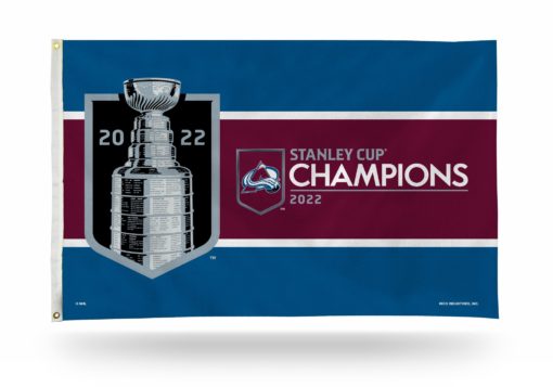 Colorado Avalanche 3' x 5' 2022 Champions Flag