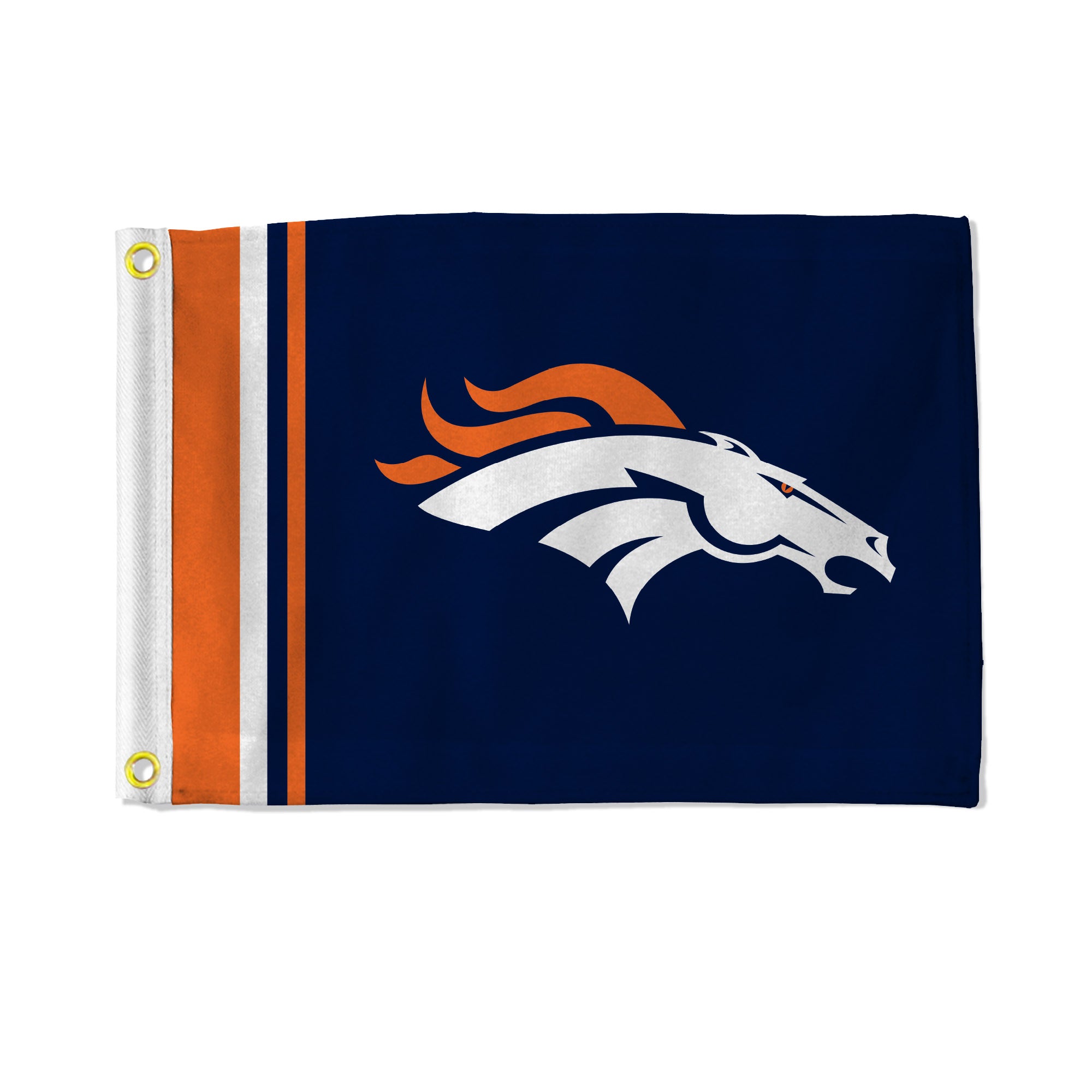 Denver Broncos USA American Nation Stripes 3x5 Grommet Flag