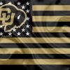 Americana University of Colorado Buffaloes Flag