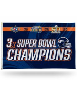 Broncos 3 Time Super Bowl Champs