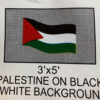 Palestinian Kuffiyeh Flag, Palestine AlKuffiyeh 3'x5' Flag, Palestine Hata Flag, 3'x5' Palestinian Shemagh Kufiya, Palestine Flag with Keffiyeh, Palestinian kefiyeh Flag