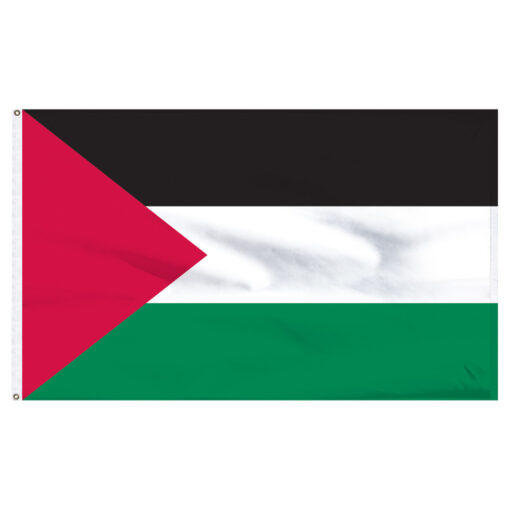 Palestinian 4'x6' Nylon Flag, 4'x6' Nylon Palestine Flag, 4'x6' Nylon Palestinian Flag, Palestine 4'x6' Nylon Flag