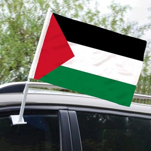 Palestinian Car Flag