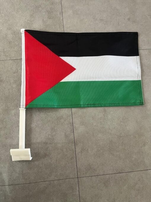 Palestinian Window Car Flag