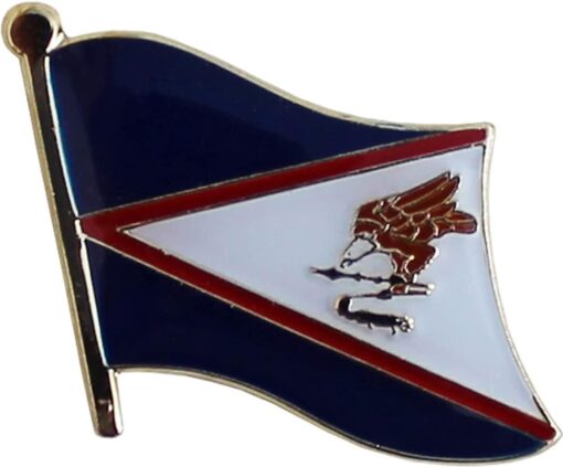 American Samoa State Lapel Pin, American Samoa Flag Lapel Pin, American Samoa Lapel Pin, American Samoa Flag Pin