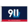 Our festive & colorful collection of 911 We Remember Red Band 3'X5' screen-printed nylon flag speaks for itself