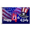 Our festive & colorful collection of Happy 4th of July 3'x5' screen-printed nylon flag speaks for itself