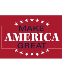 Our festive & colorful collection of Make America Great 3'x5' screen-printed nylon flag speaks for itself