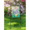 Fleur de Lis Garden Flag Arbor Stand