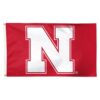 Nebraska Cornhuskers Team NCAA Red Deluxe 3' X 5' Flag