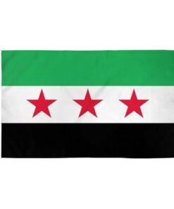 Syrian Republic 3'x5' Poly Flag