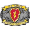 U.S. Army 25th Division Tropic Lightening Belt Buckle