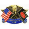 U.S. KIA Eagle Some Gave All Emblem Belt Buckle