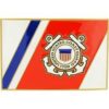 U.S. Coast Guard Logo 3 1/4" Belt Buckle